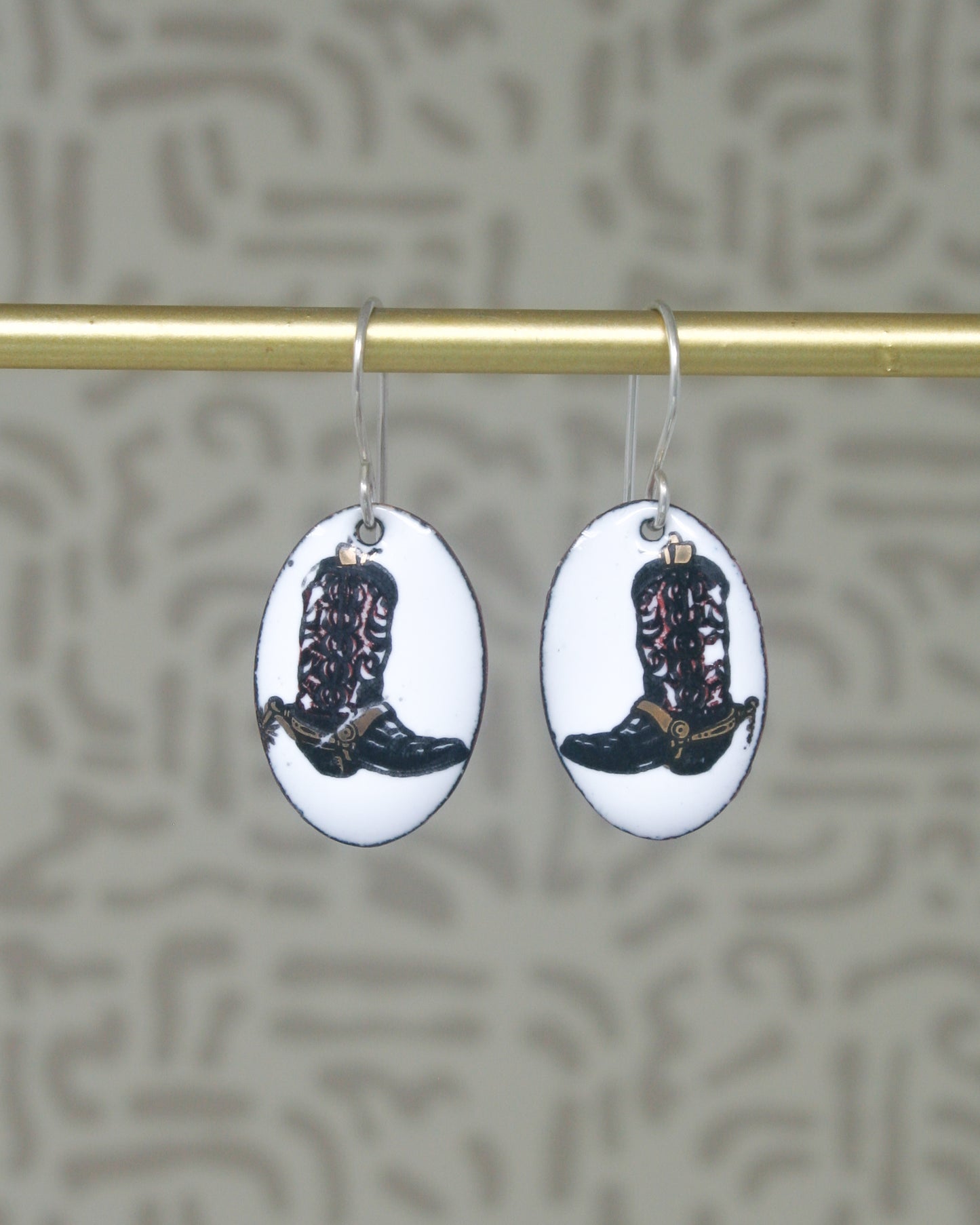 Cowgirl Boot Vintage Revival Earrings