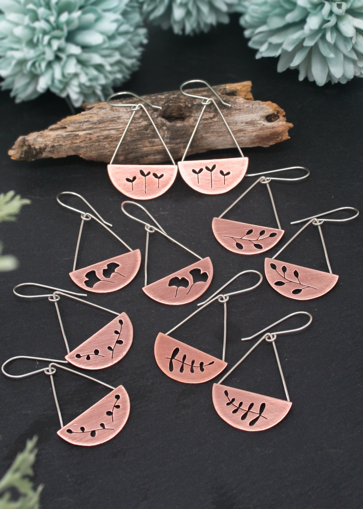 Botanical contain Earrings