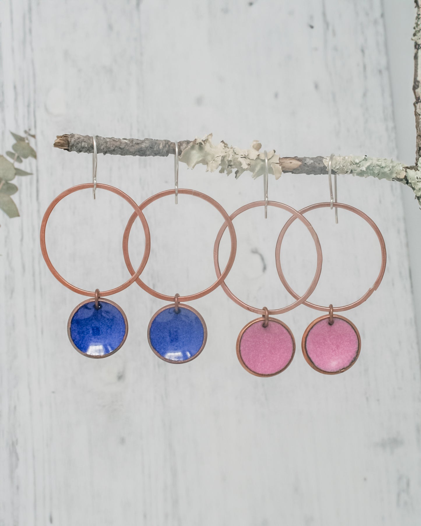 Revolve Large Copper Penny earrings [made to order