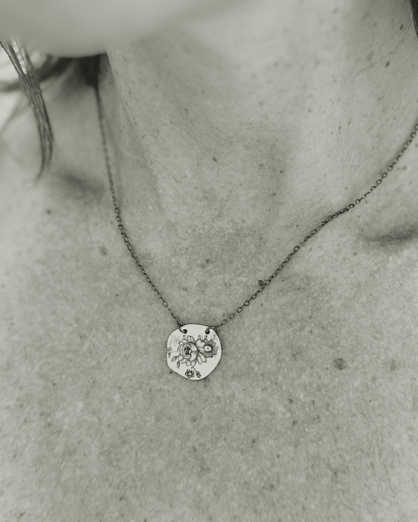 Floral Harmony Vintage Revival Necklace