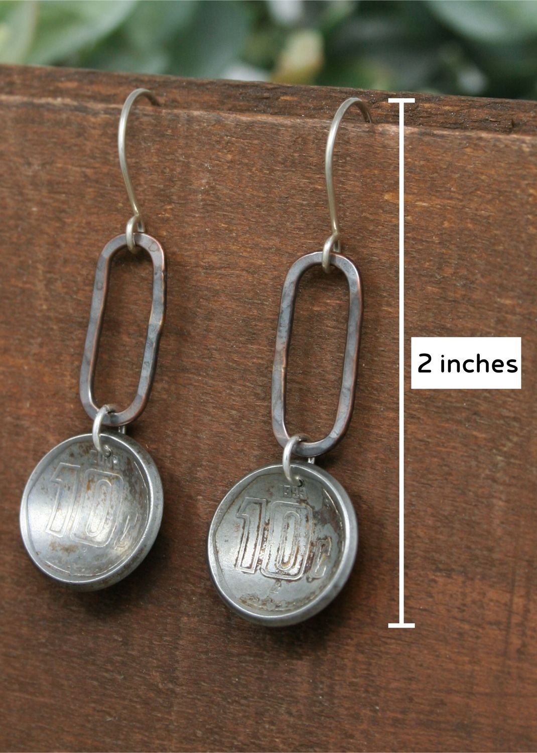 Mexico World Coin Earrings