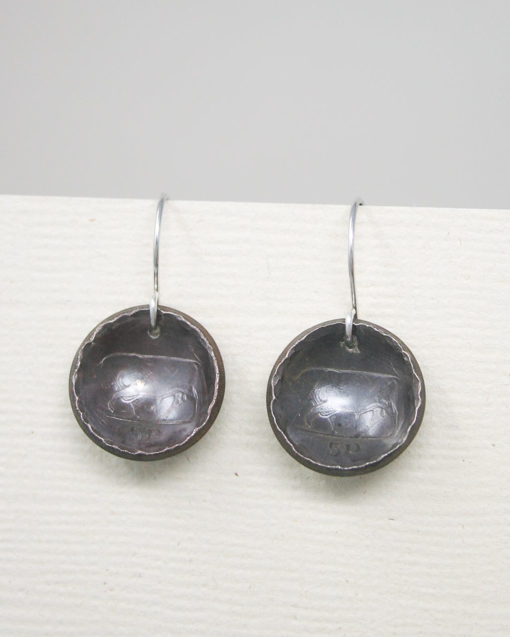 Ireland World Coin Earrings
