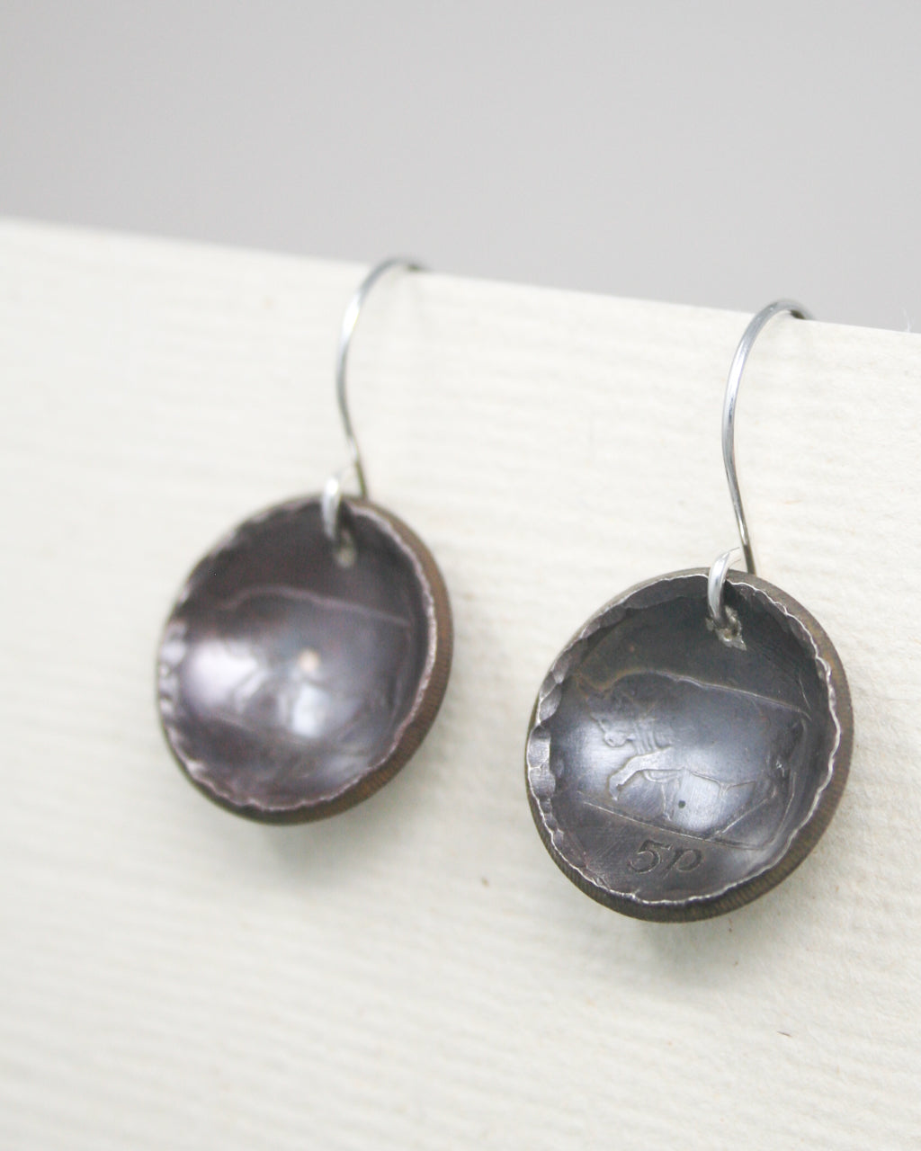 Ireland World Coin Earrings