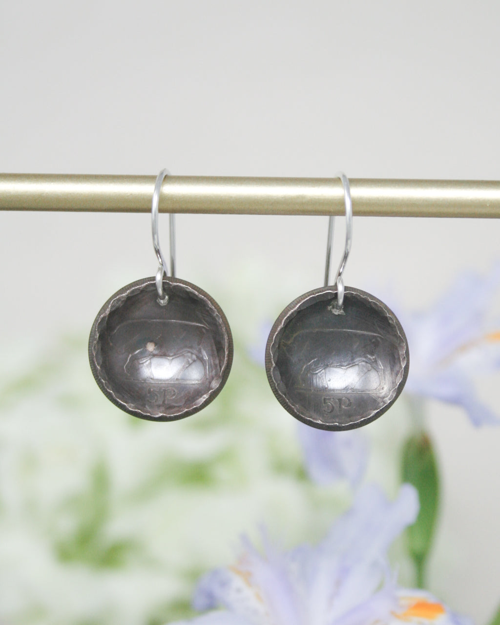 Ireland World Coin Earrings