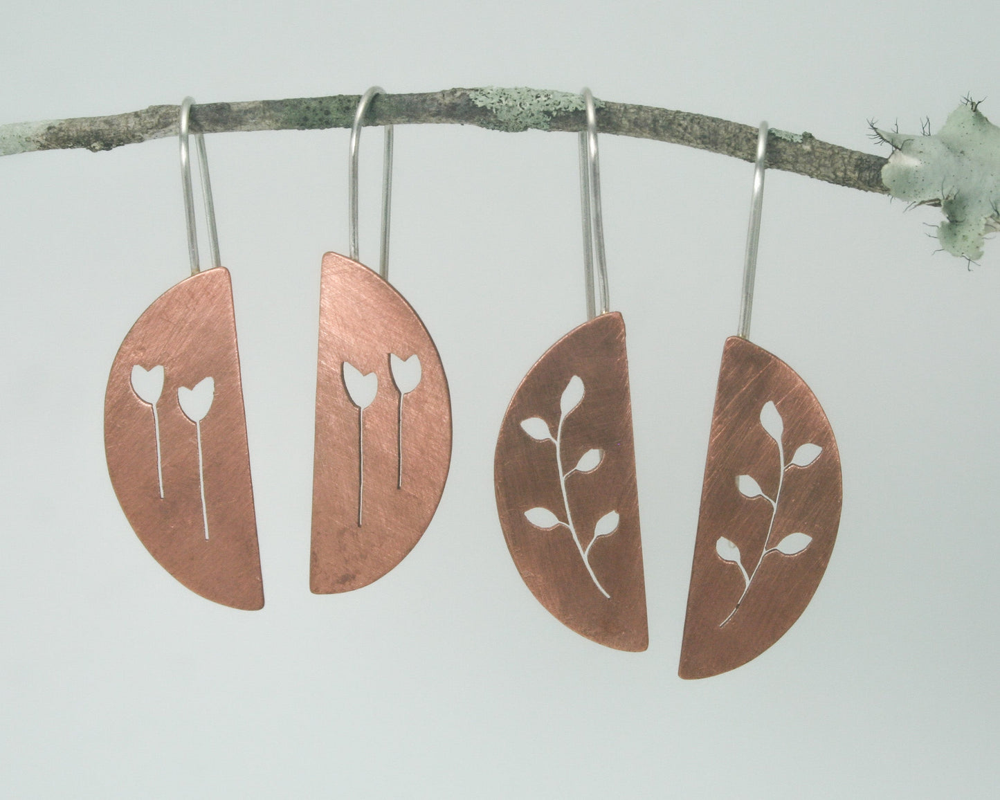 Botanical Curve Earrings