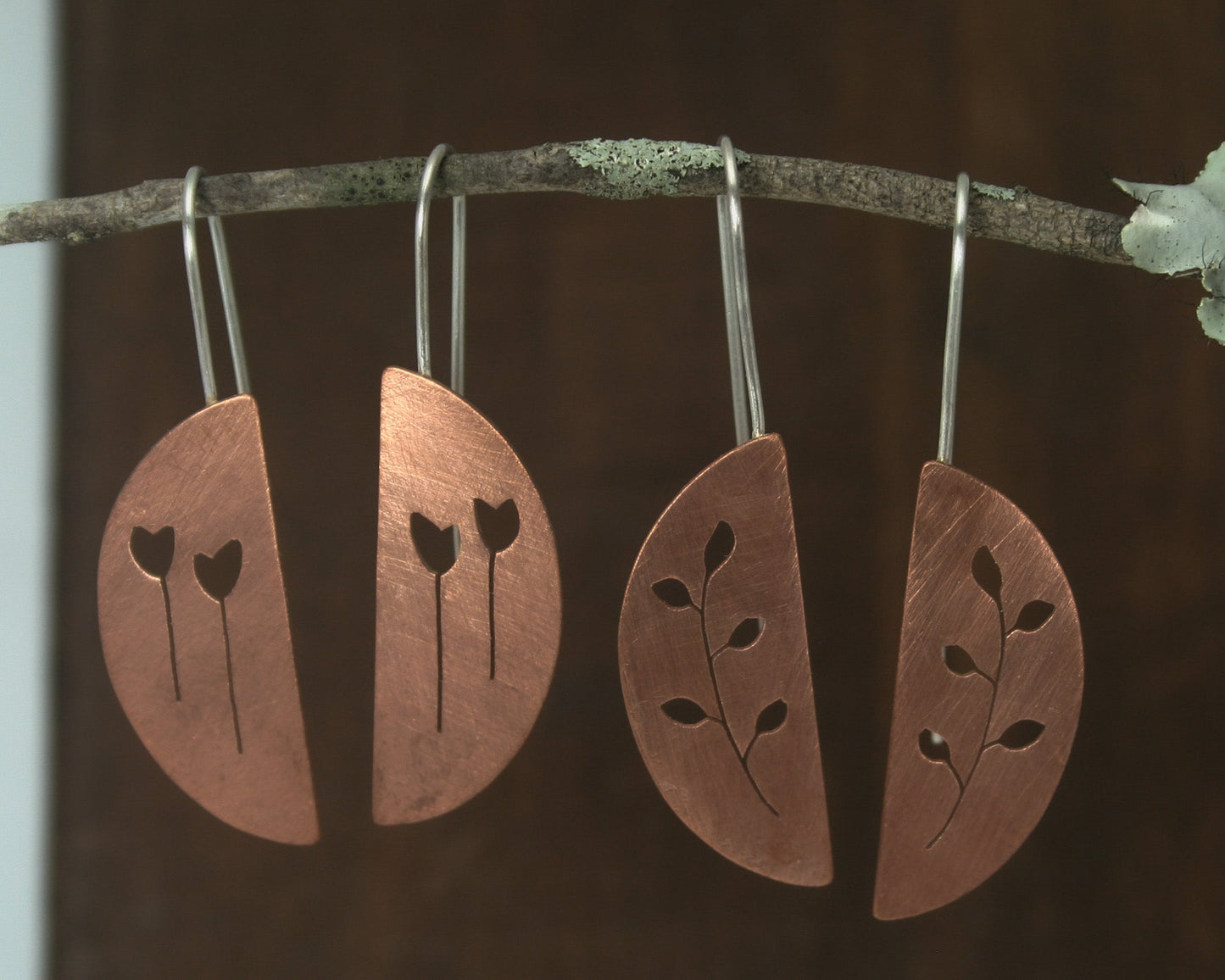 Botanical Curve Earrings