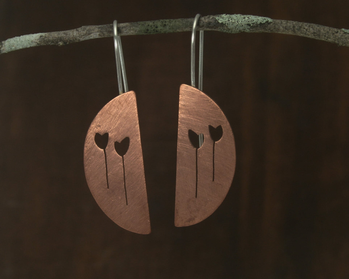 Botanical Curve Earrings