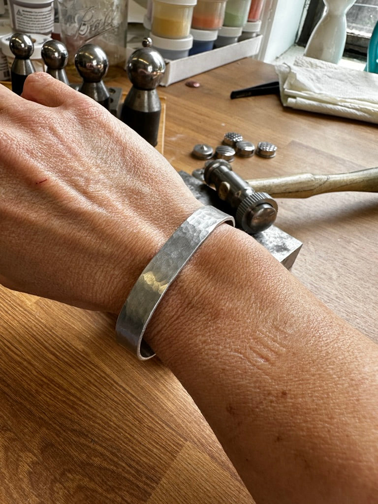 First Friday Make & Take project. Make your own custom cuff