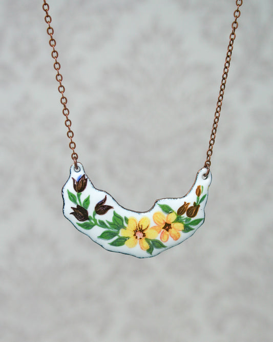 Woodland Meadow Vintage Revival Necklace [ready to ship]