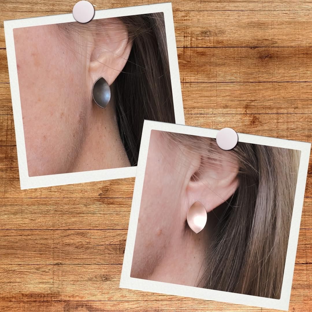 Petal stud earrings- Large [ready to ship]