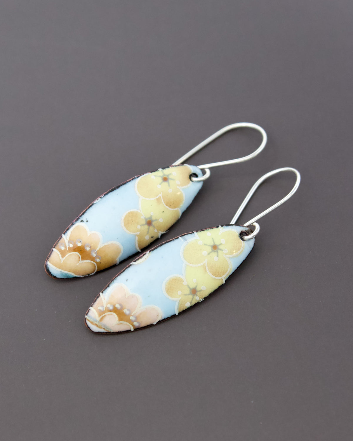 Vintage Revival Earrings, Buttercup Blues, Petal