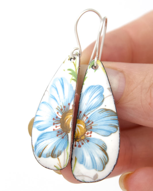 Vintage Revival Earrings, Corsage, Large drop