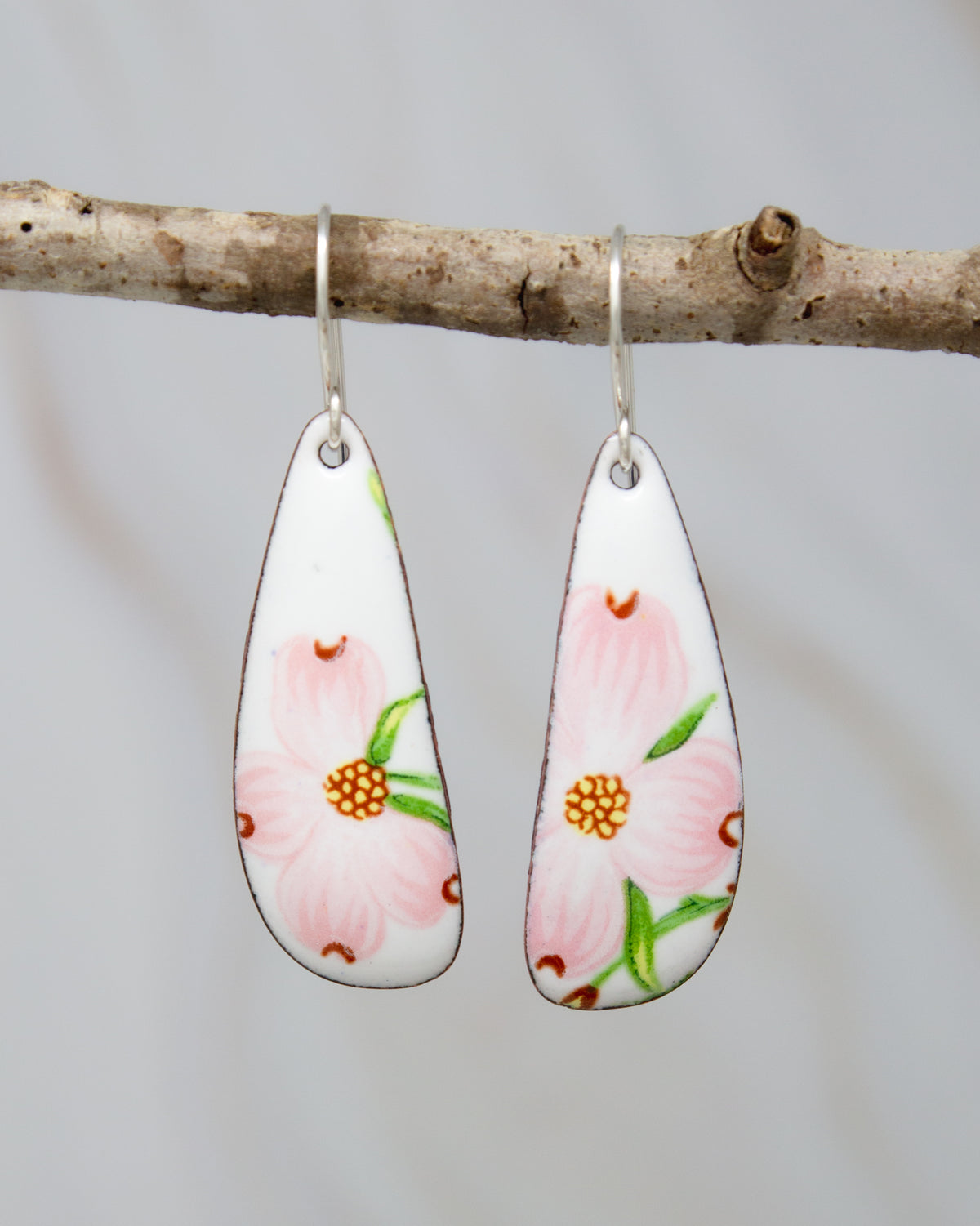 Dogwood Vintage Revival Earrings, Large drop