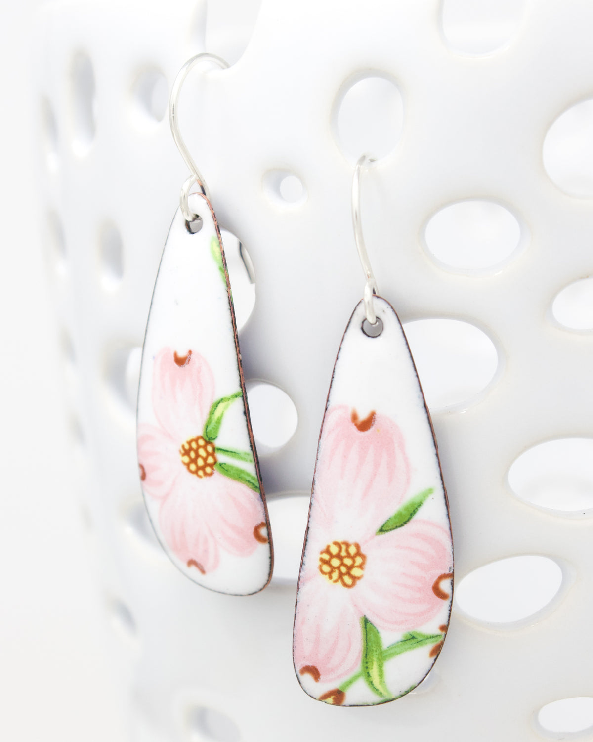 Dogwood Vintage Revival Earrings, Large drop