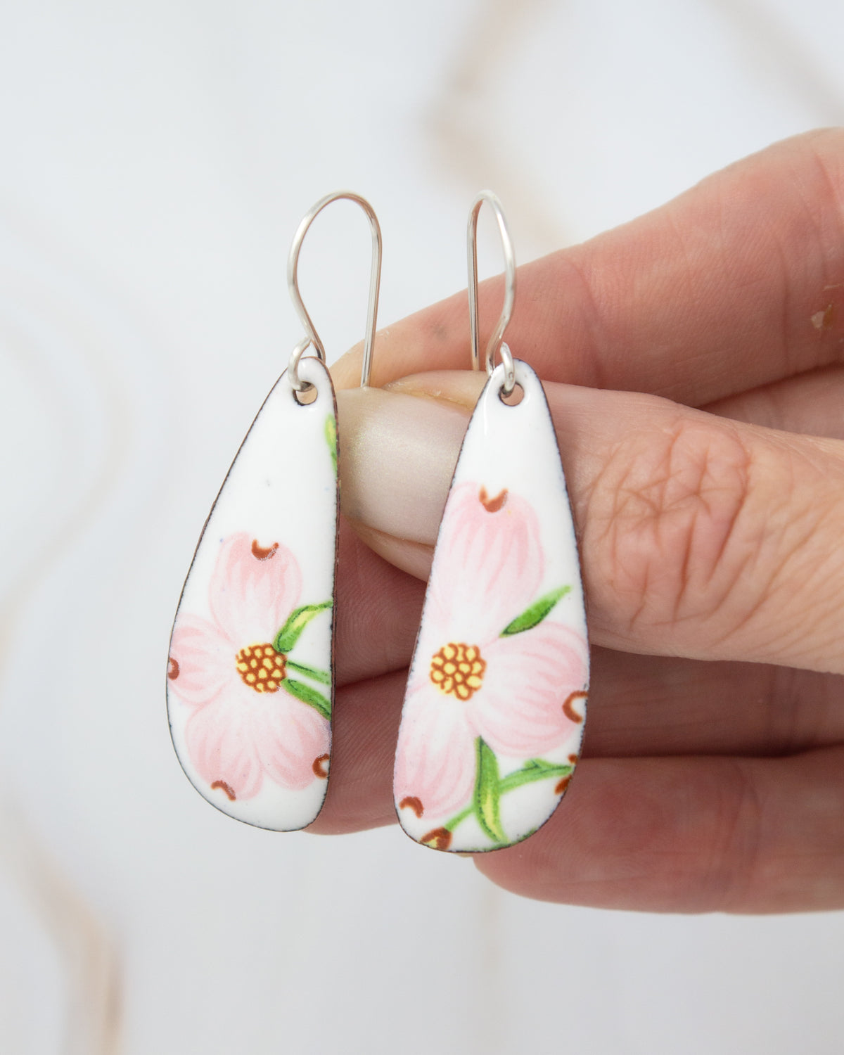 Dogwood Vintage Revival Earrings, Large drop