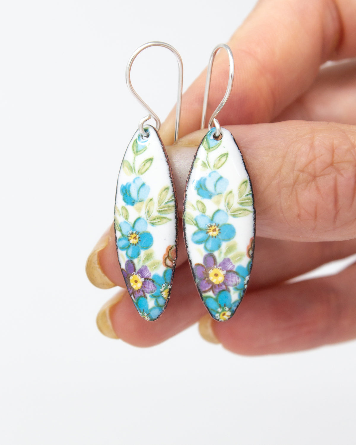 Vintage Revival Earrings, Flower Girl, Petal