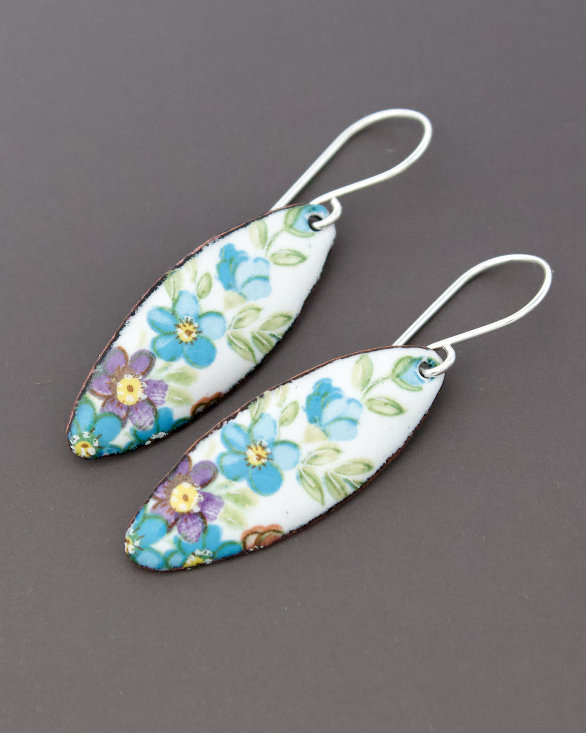 Vintage Revival Earrings, Flower Girl, Petal