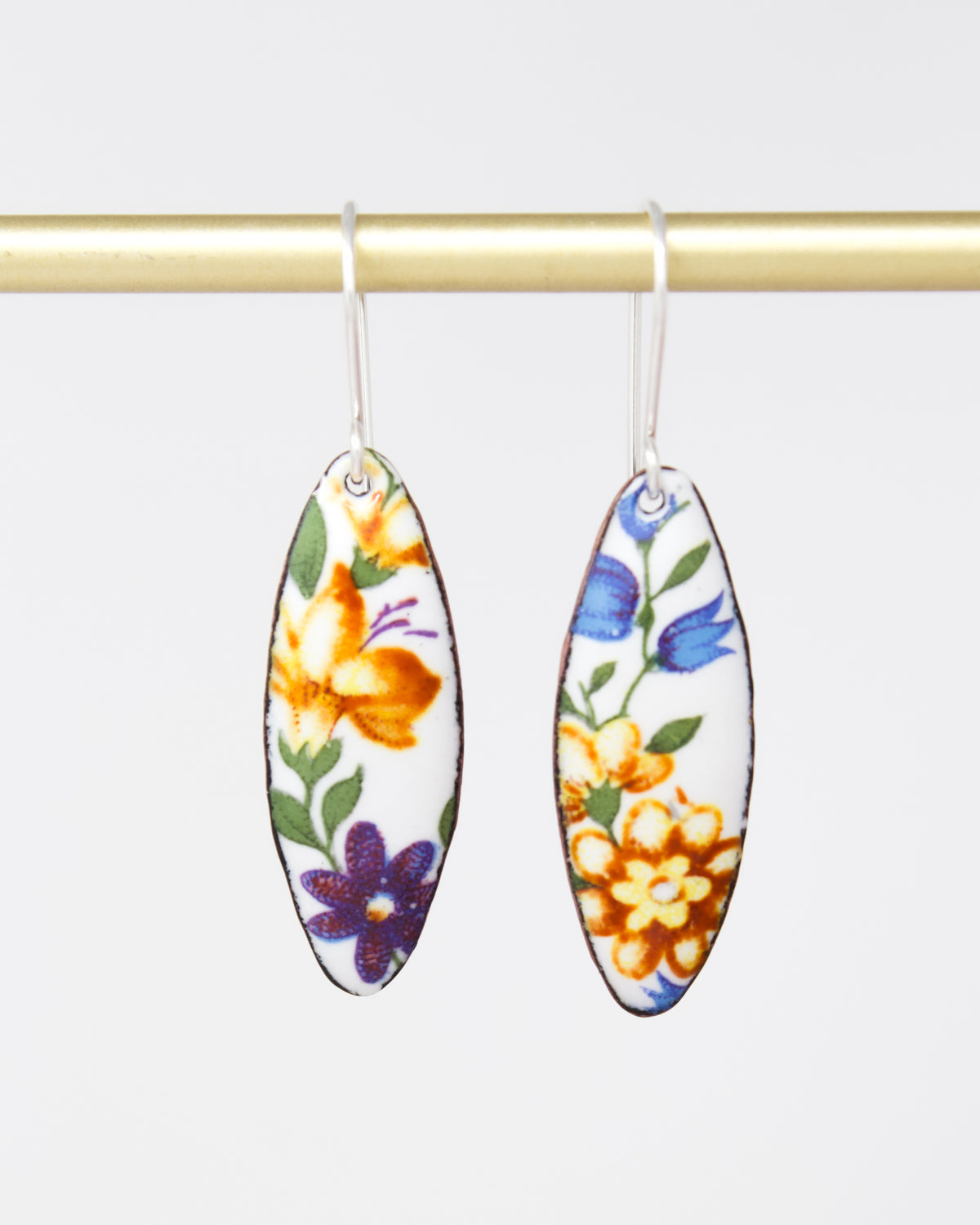 Vintage Revival Earrings, Spring Garland, Petal