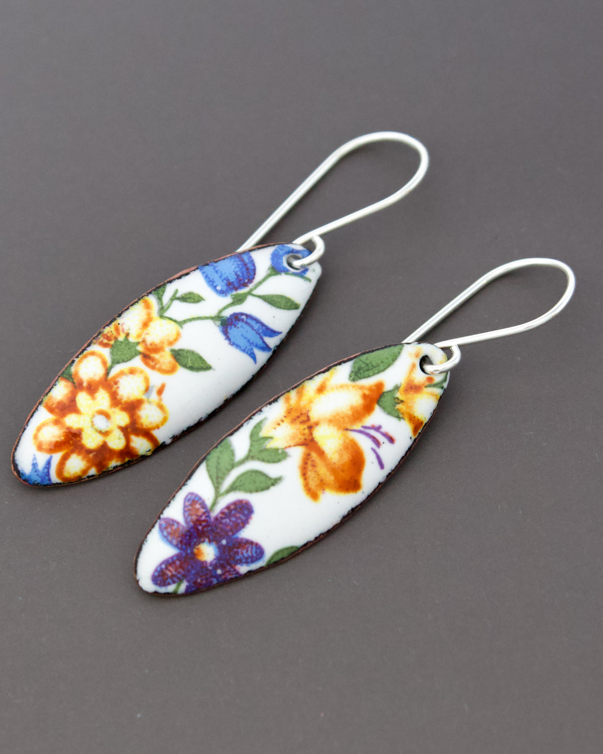 Vintage Revival Earrings, Spring Garland, Petal