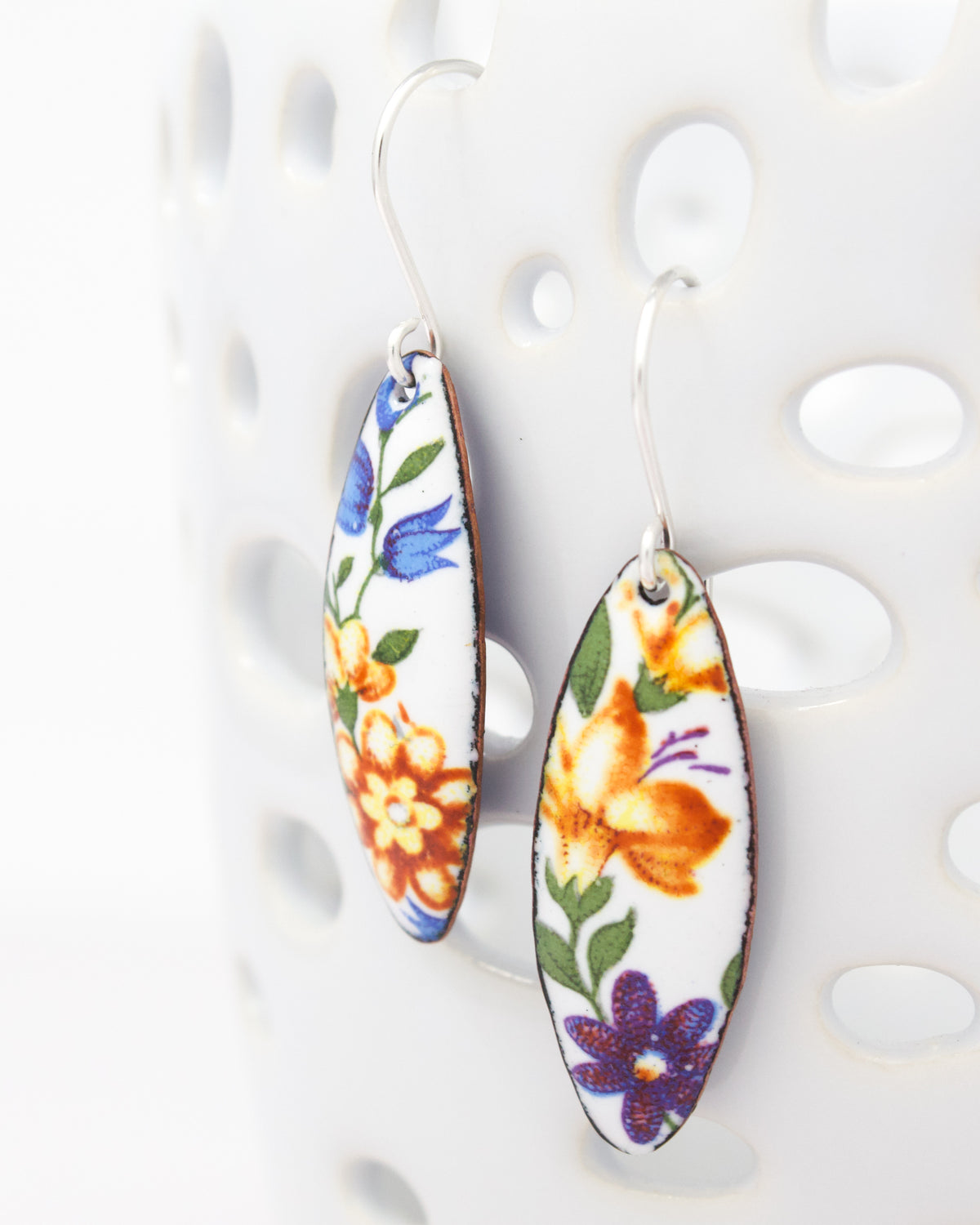 Vintage Revival Earrings, Spring Garland, Petal
