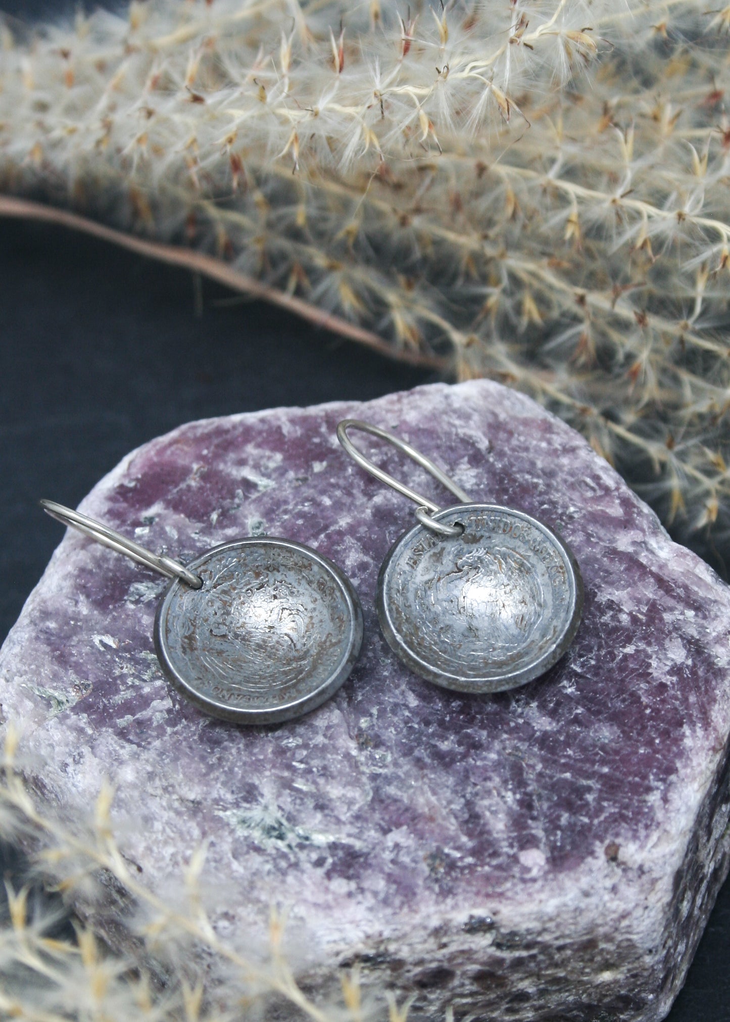 Mexico World Coin Earrings