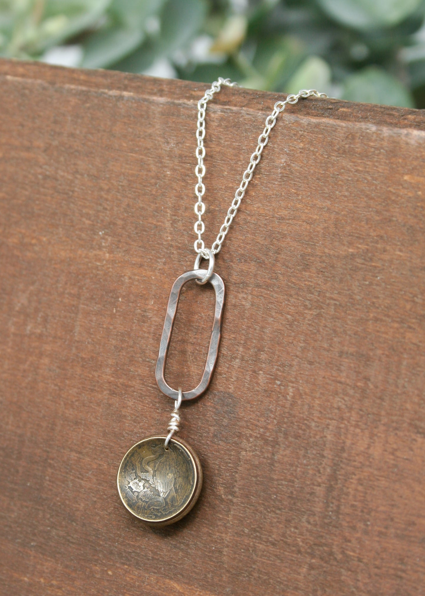 Mexico World Coin Pendant Necklace