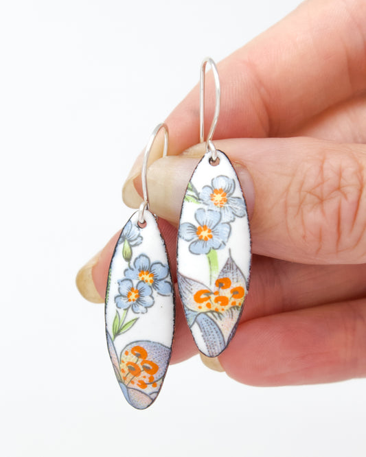 Vintage Revival Earrings, Miss Bluebell, Petal