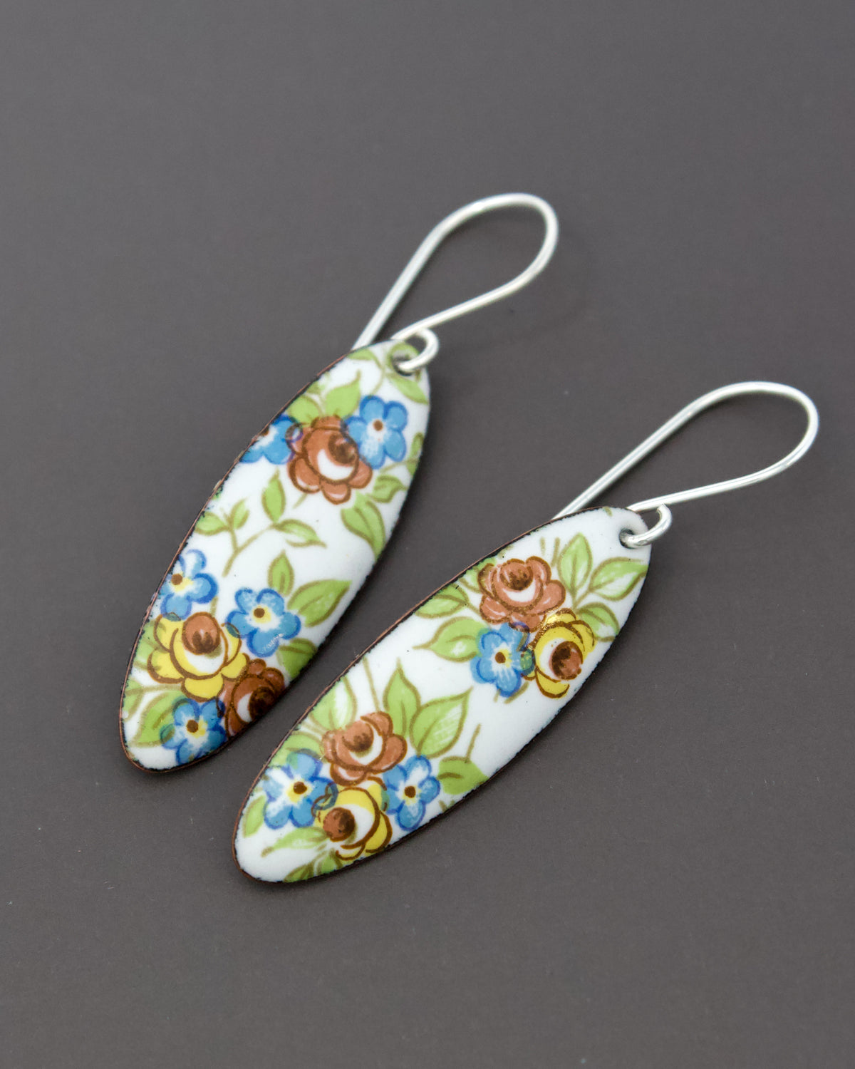 Vintage Revival Earrings, Petite Bouquet, Petal