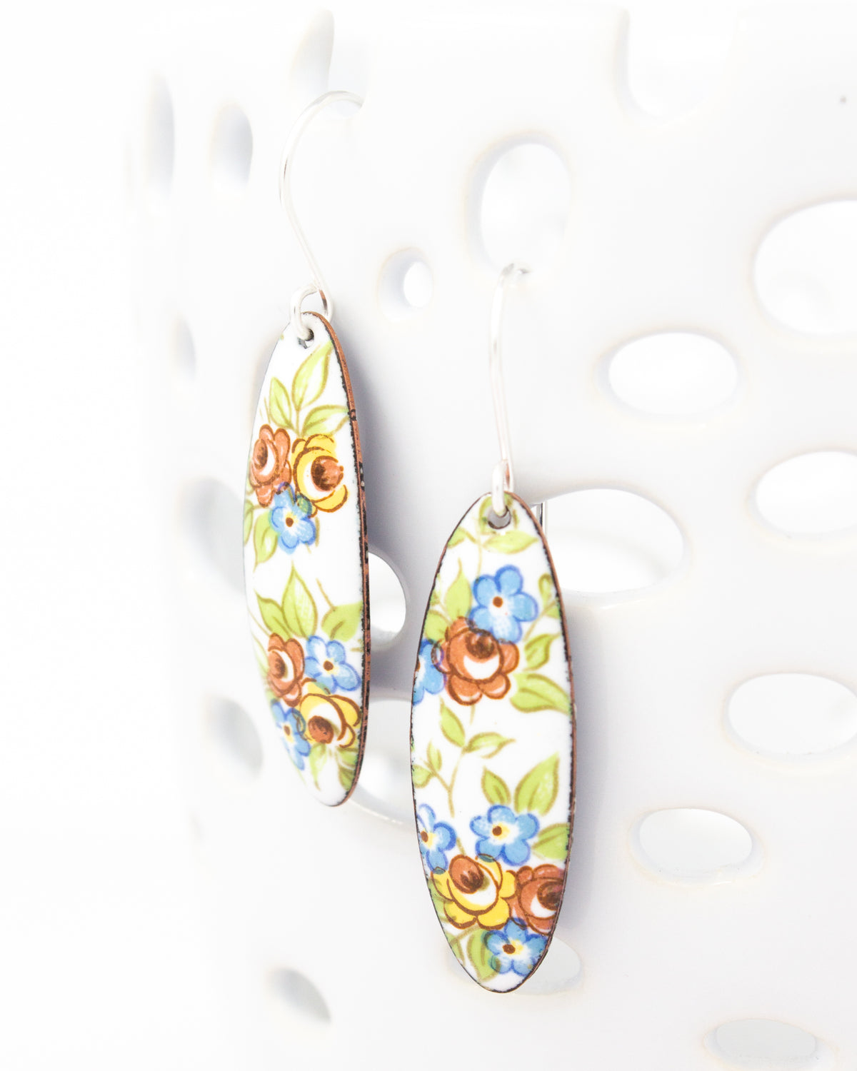 Vintage Revival Earrings, Petite Bouquet, Petal