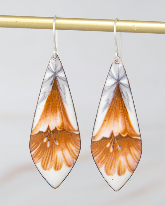Vintage Revival Earrings, Trumpet, Leaf