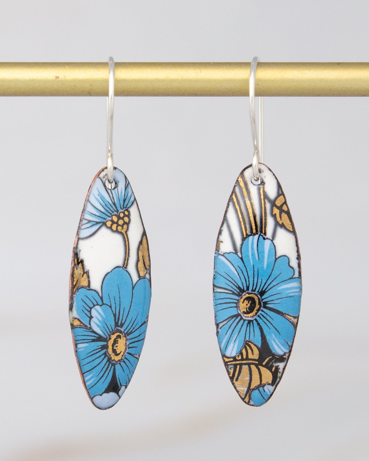 Vintage Revival Earrings, Royal Cosmos, Petal