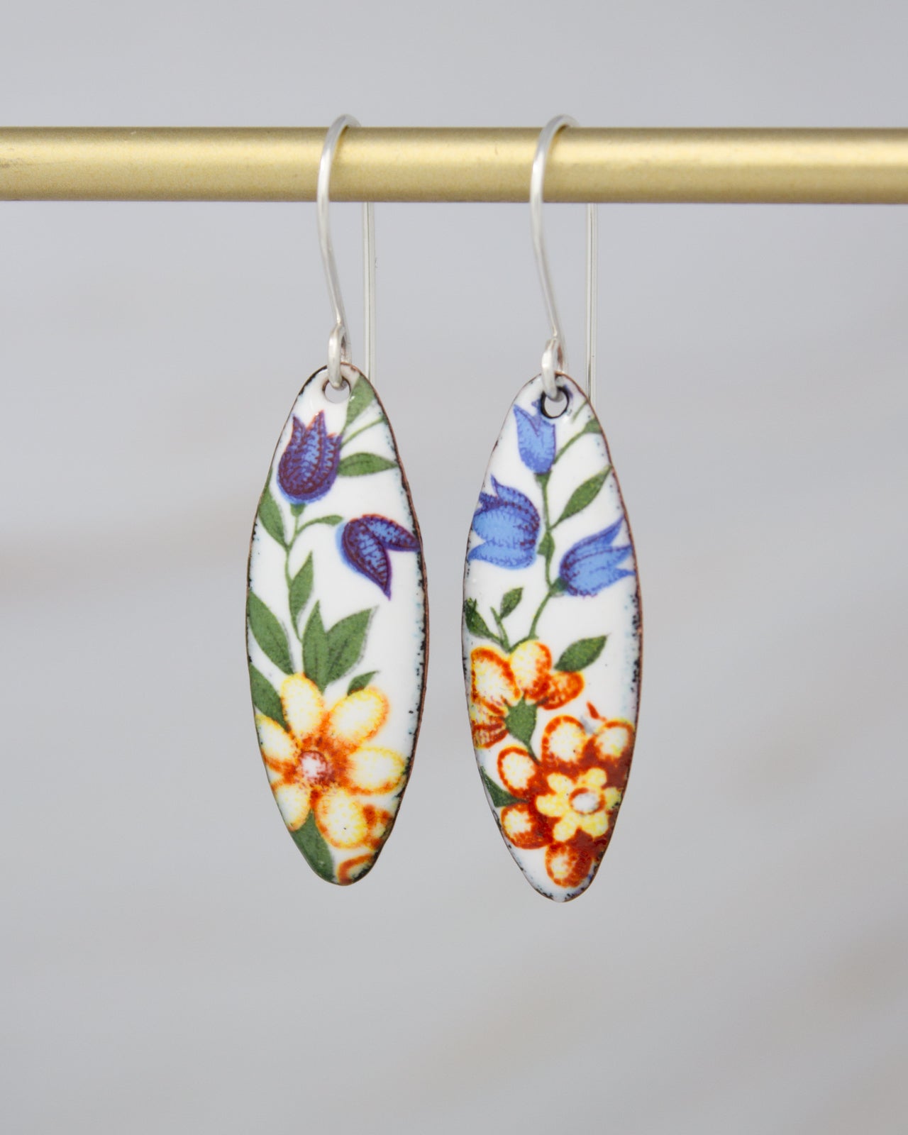 Vintage Revival Earrings, Spring Garland, Petal