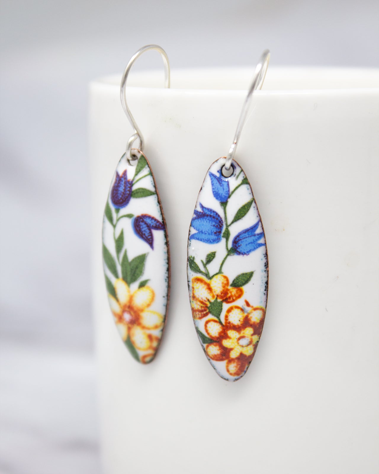 Vintage Revival Earrings, Spring Garland, Petal