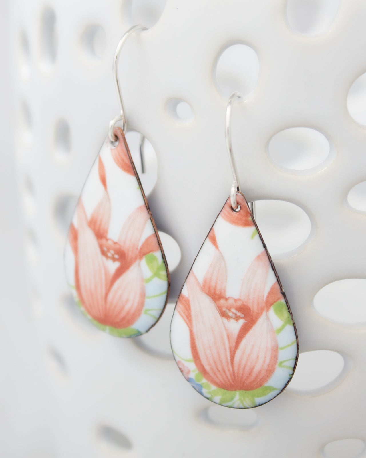 Tulip Tree Vintage Revival Earrings, Teardrop