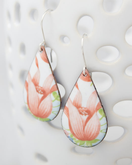 Tulip Tree Vintage Revival Earrings, Teardrop