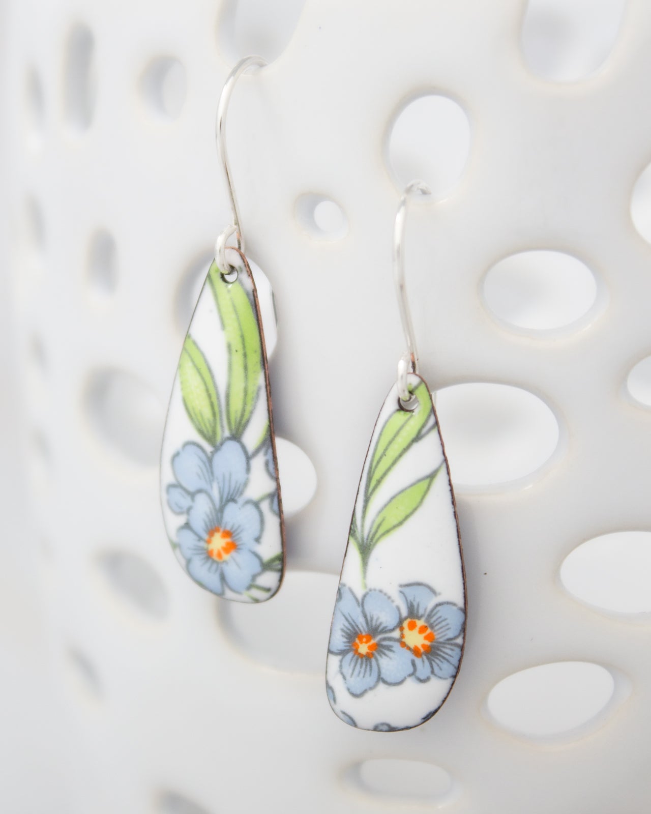 Miss Bluebell Vintage Revival Earrings, Small Drop