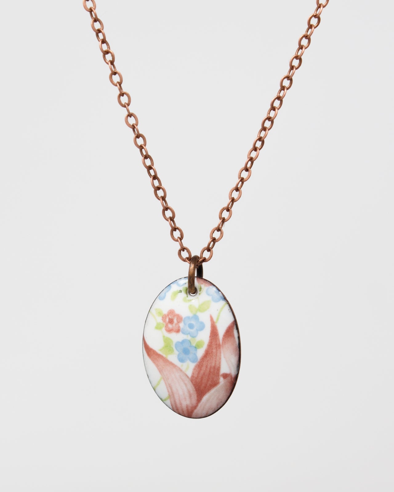 Tulip Tree Vintage Revival Necklace, Small medallion