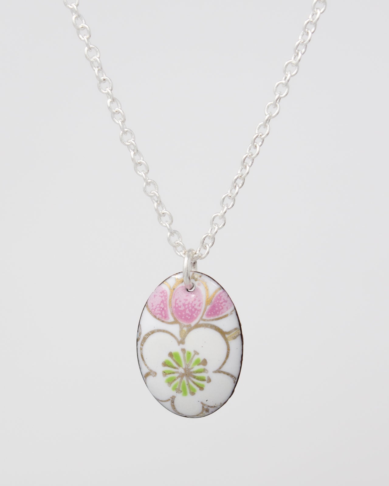 Sakura Vintage Revival Necklace, Small medallion