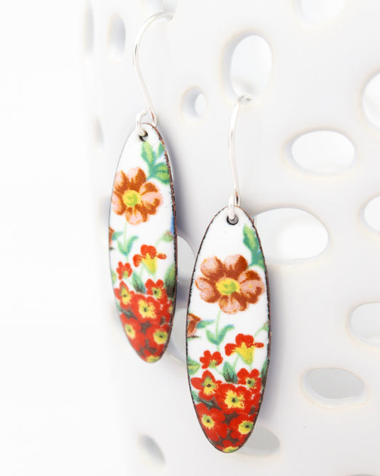 Vintage Revival Earrings, Wildflower Garden, Petal