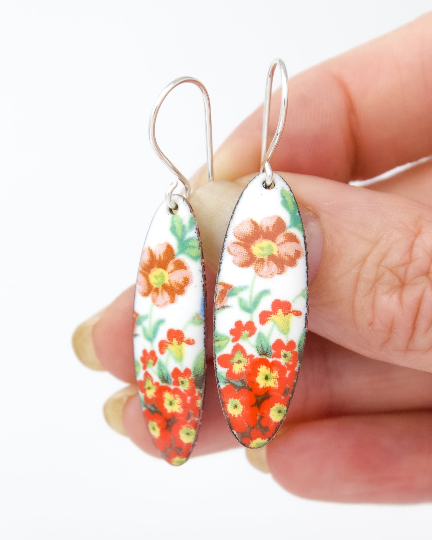 Vintage Revival Earrings, Wildflower Garden, Petal