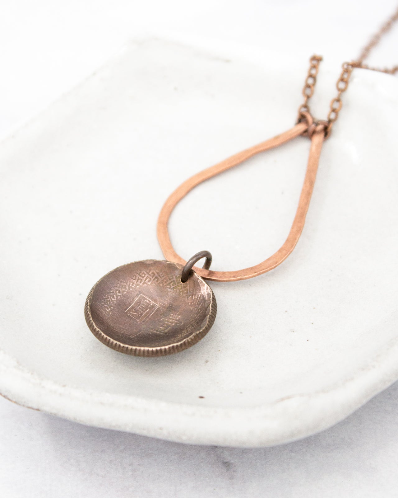 Taiwan World Coin Pendant Necklace