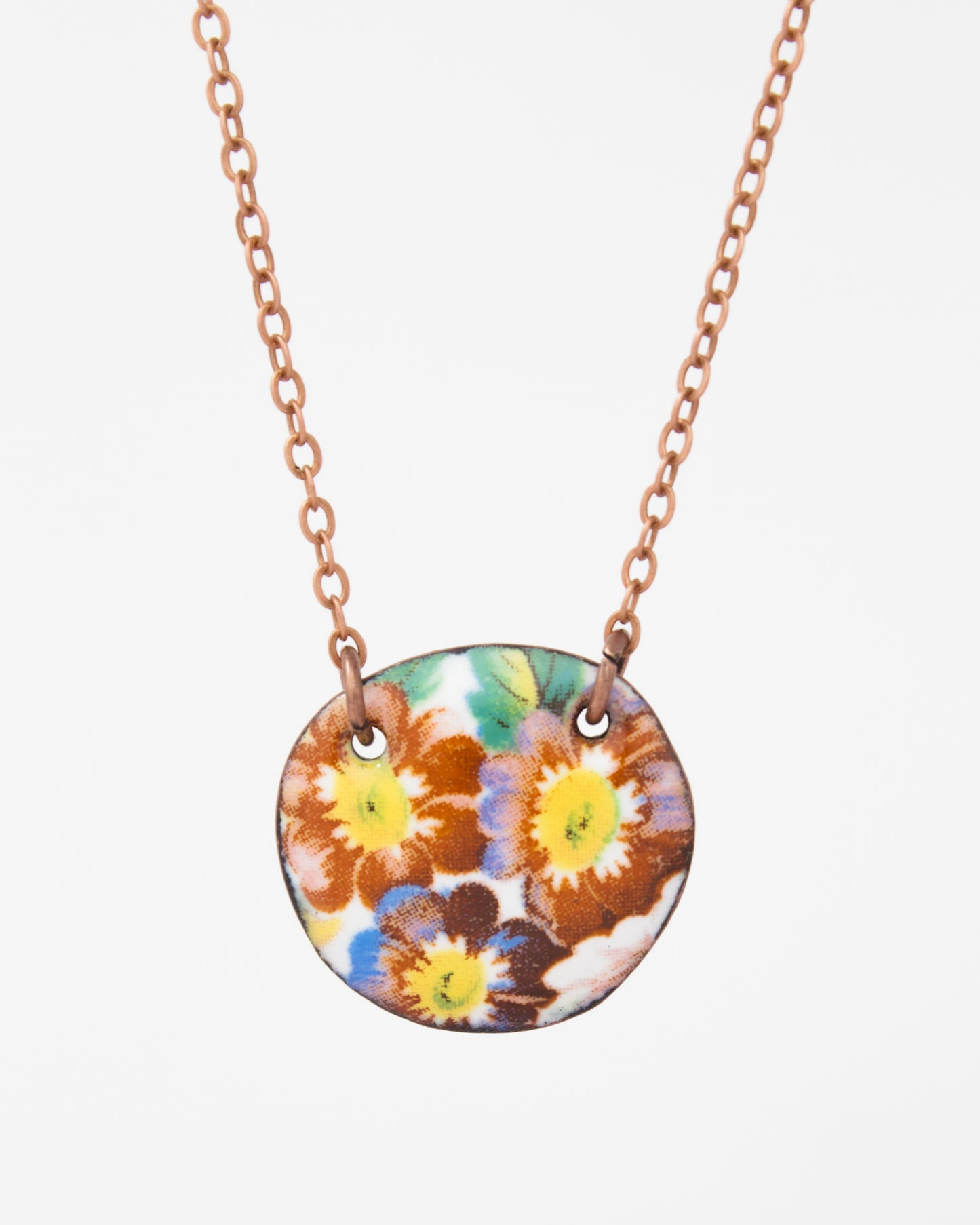Vintage Revival Necklace- Wildflower Garden- Dot
