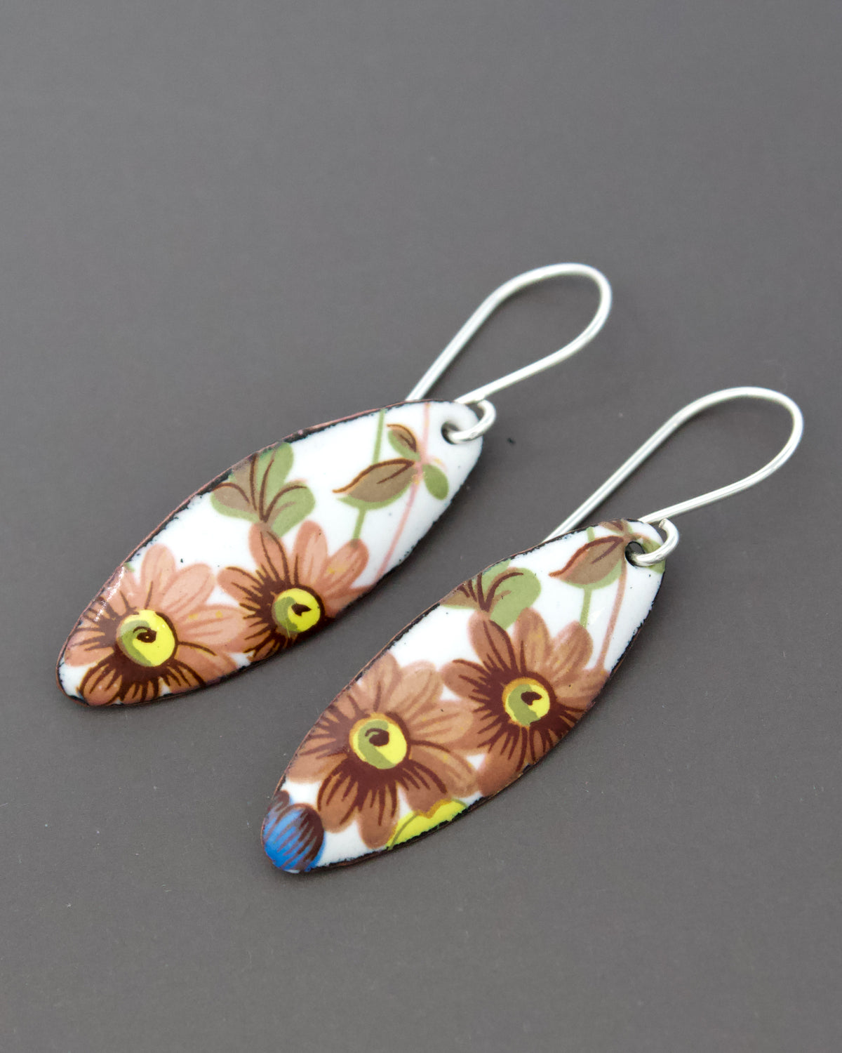 Vintage Revival Earrings, Cottage Garland, Petal