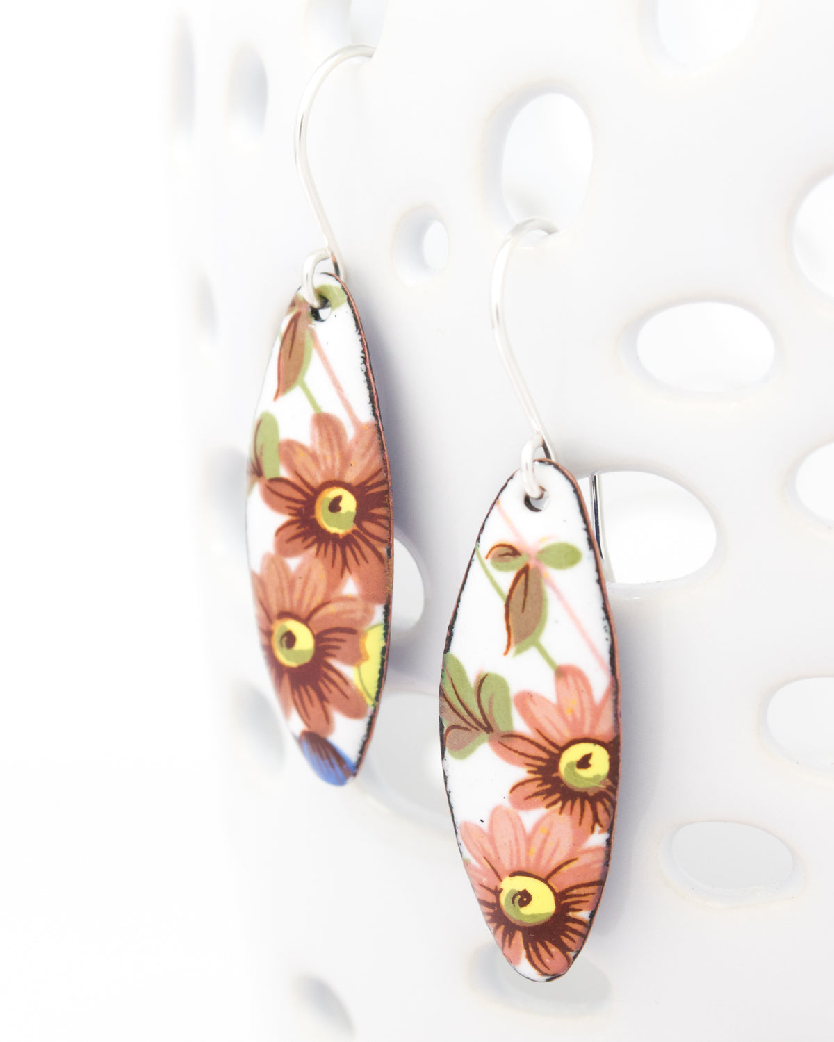 Vintage Revival Earrings, Cottage Garland, Petal
