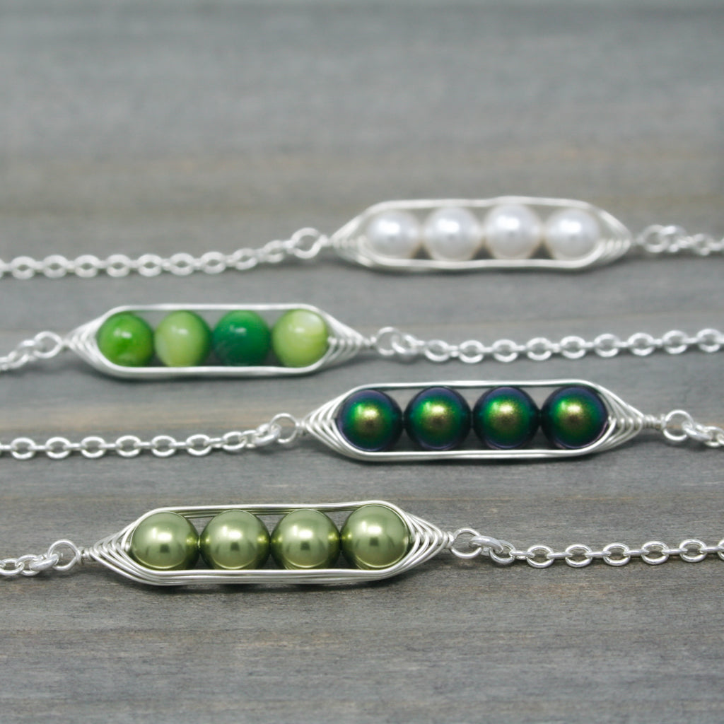 Peas in a Pod jewelry, made in Raleigh NC – Rising Jewelry
