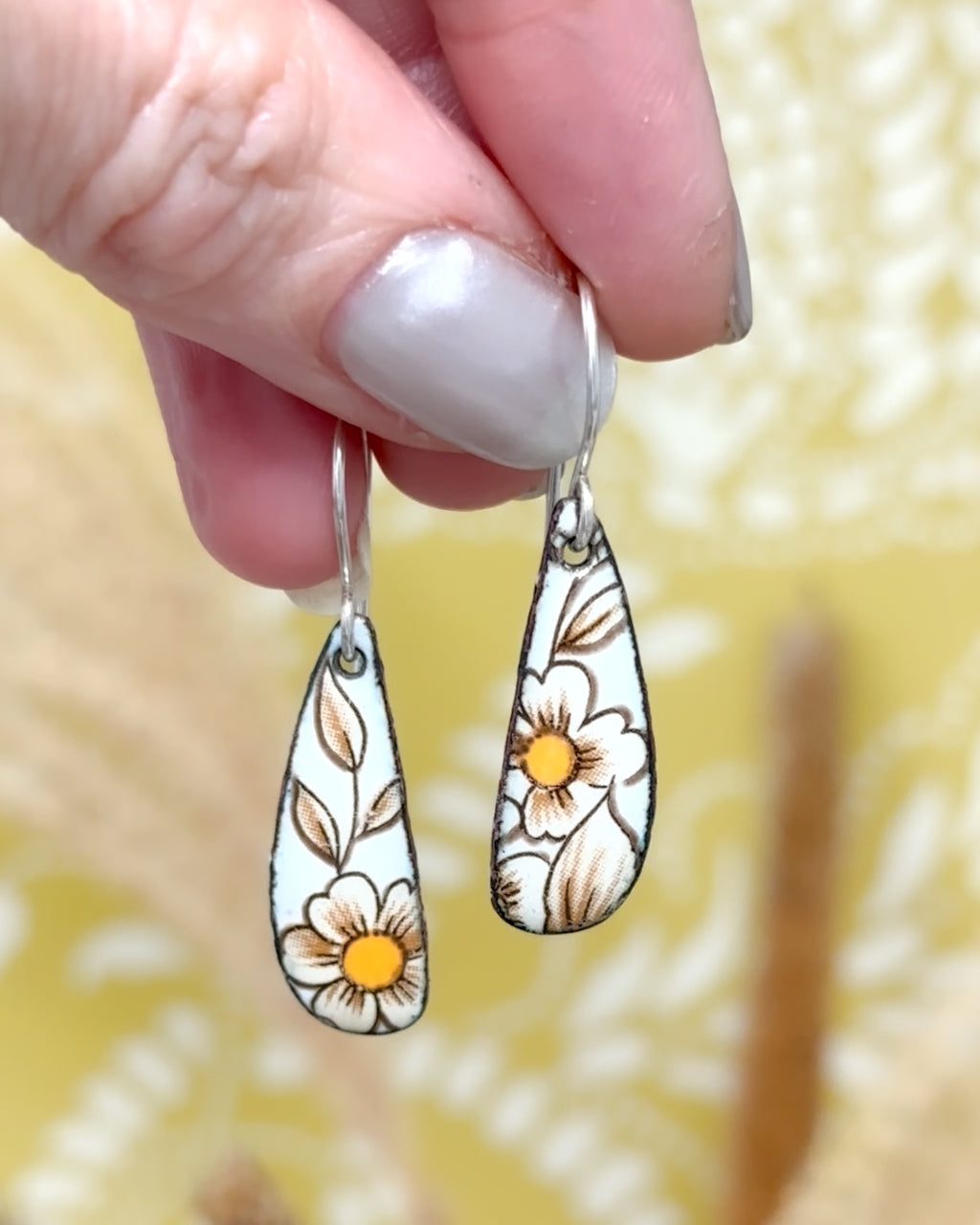 Soft Luster Small Drop Vintage Revival Earrings [ready to ship]