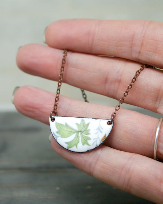 Fall Foliage Vintage Revival Necklace [ready to ship]