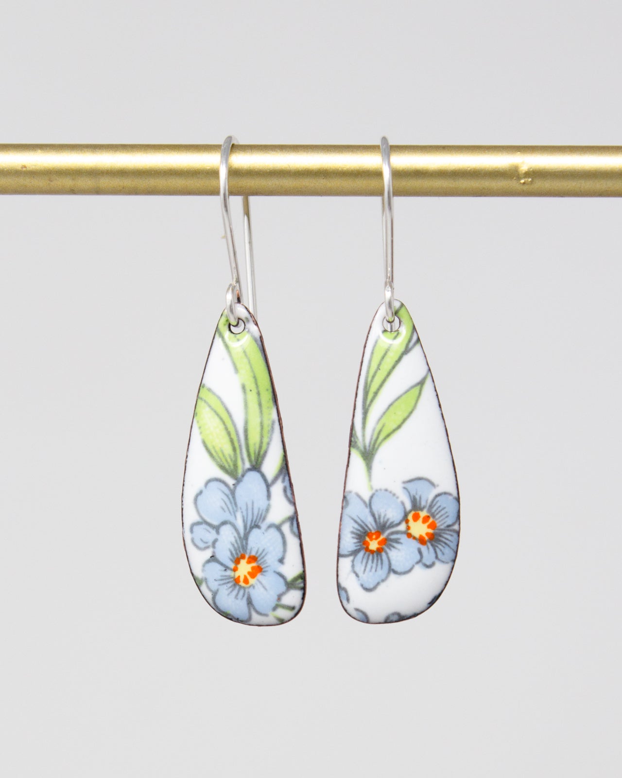 Miss Bluebell Vintage Revival Earrings, Small Drop