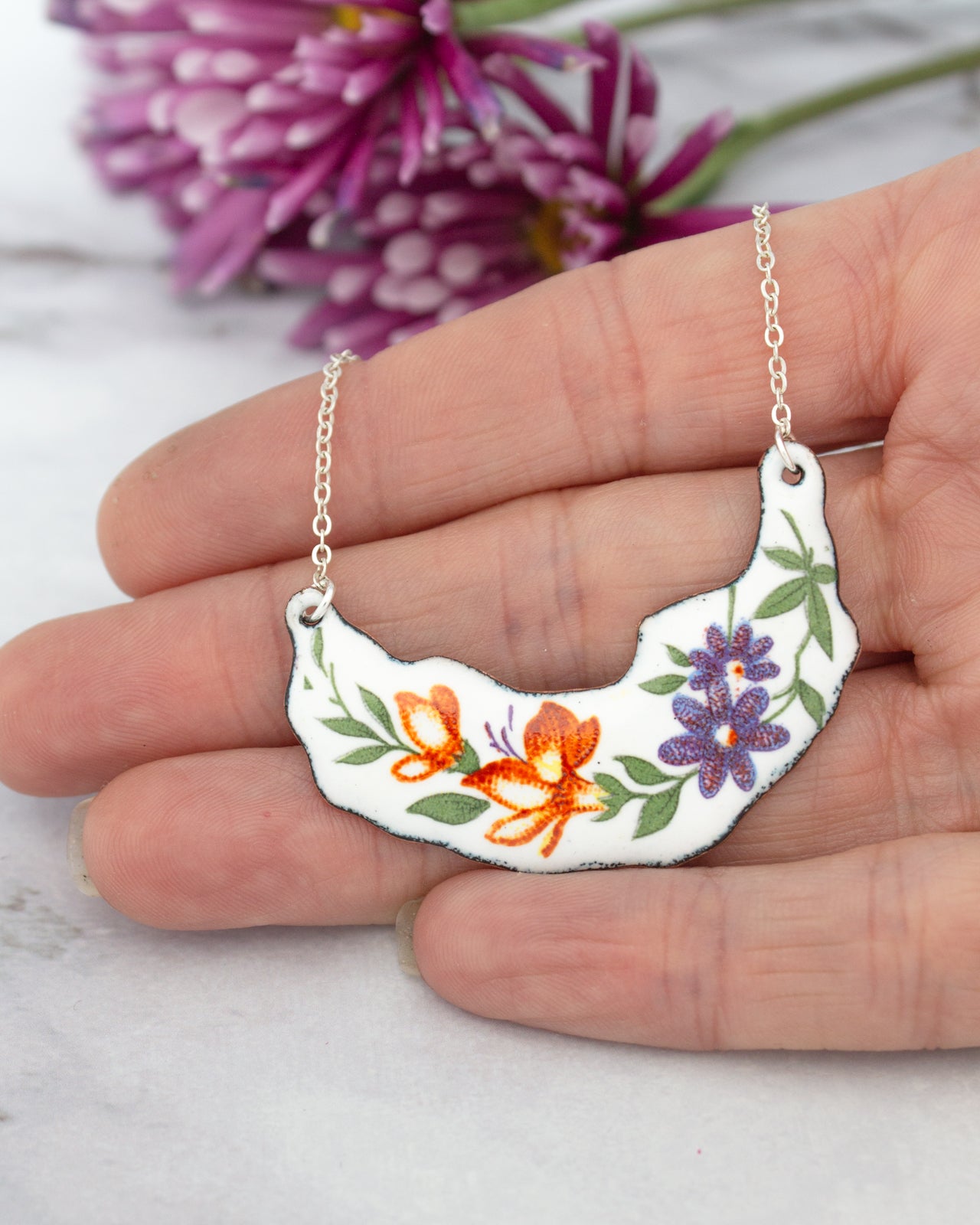 Vintage Revival Necklace, Spring Garland