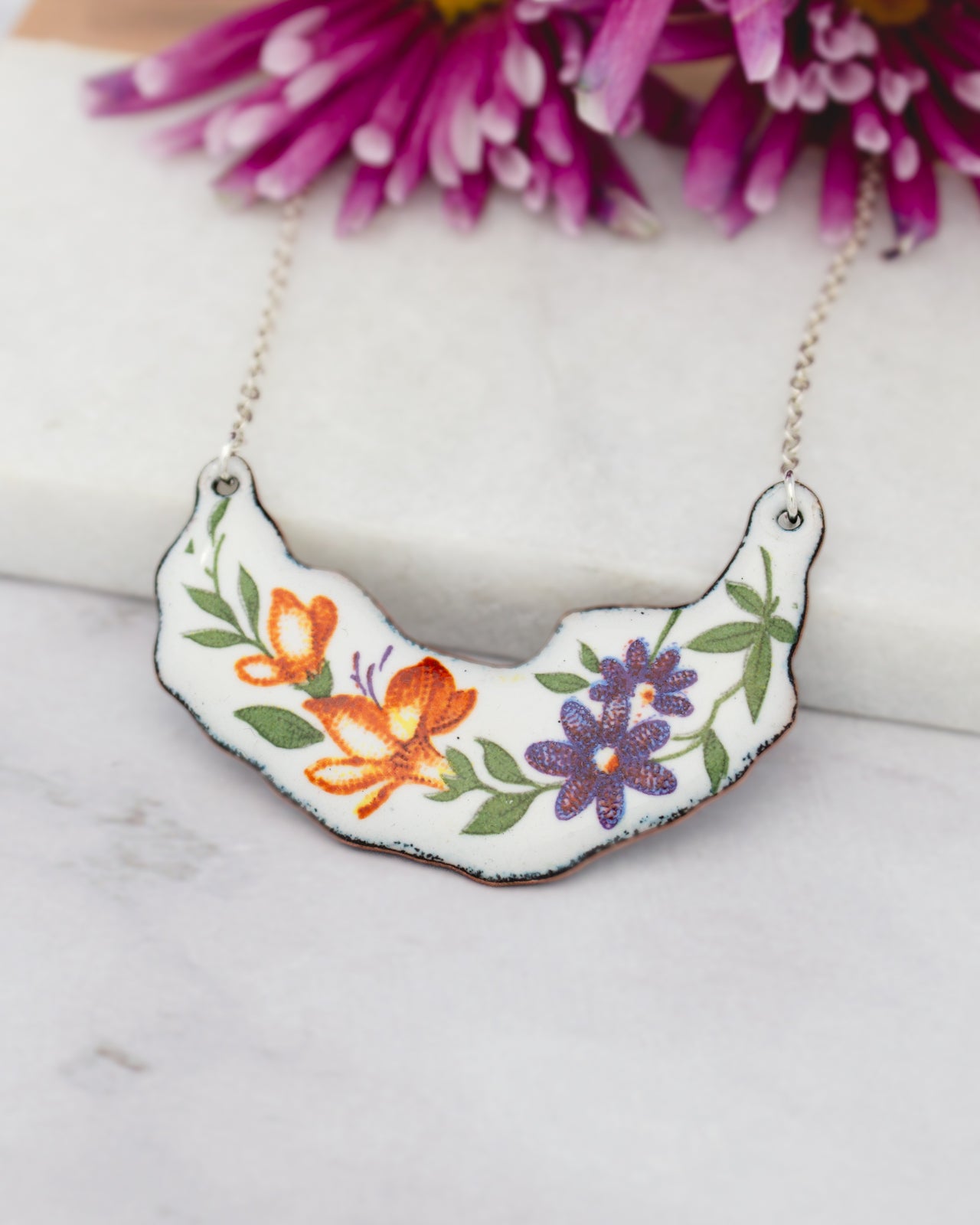 Vintage Revival Necklace, Spring Garland